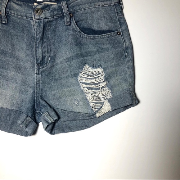 ⭐️ Pacsun Bullhead Denim Boyfriend Jean Short Size 9 - Picture 9 of 11